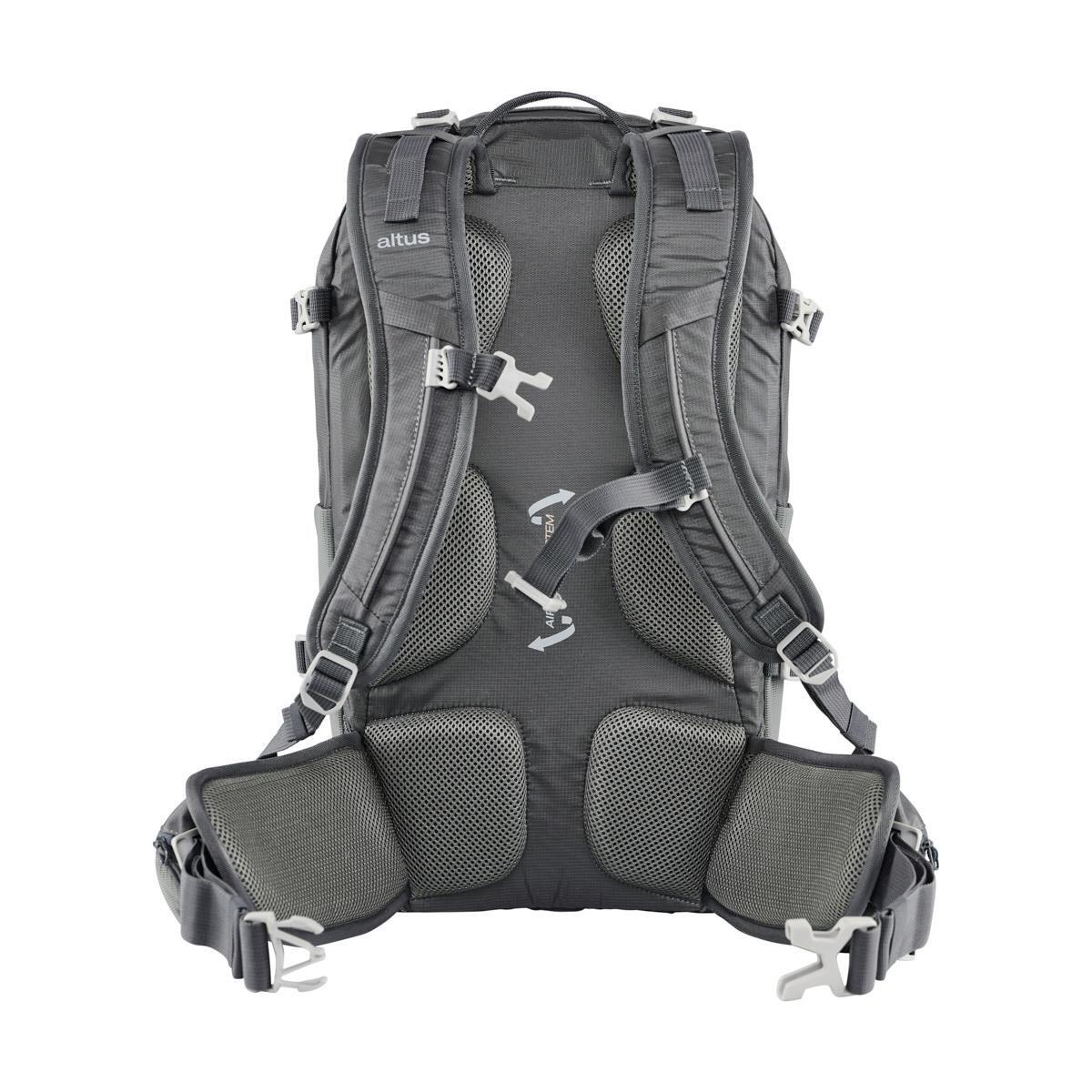 Mochila Senderismo en montaña Adulto DENON 24 J30 GREY técnica 4/7