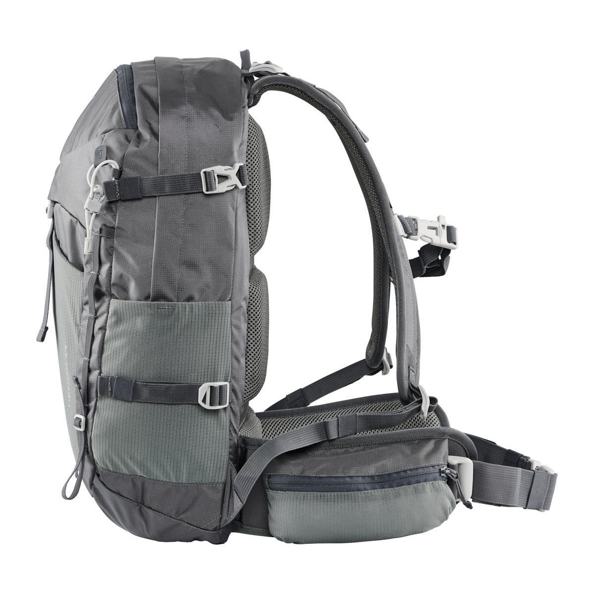 Mochila Senderismo en montaña Adulto DENON 24 J30 GREY técnica 3/7