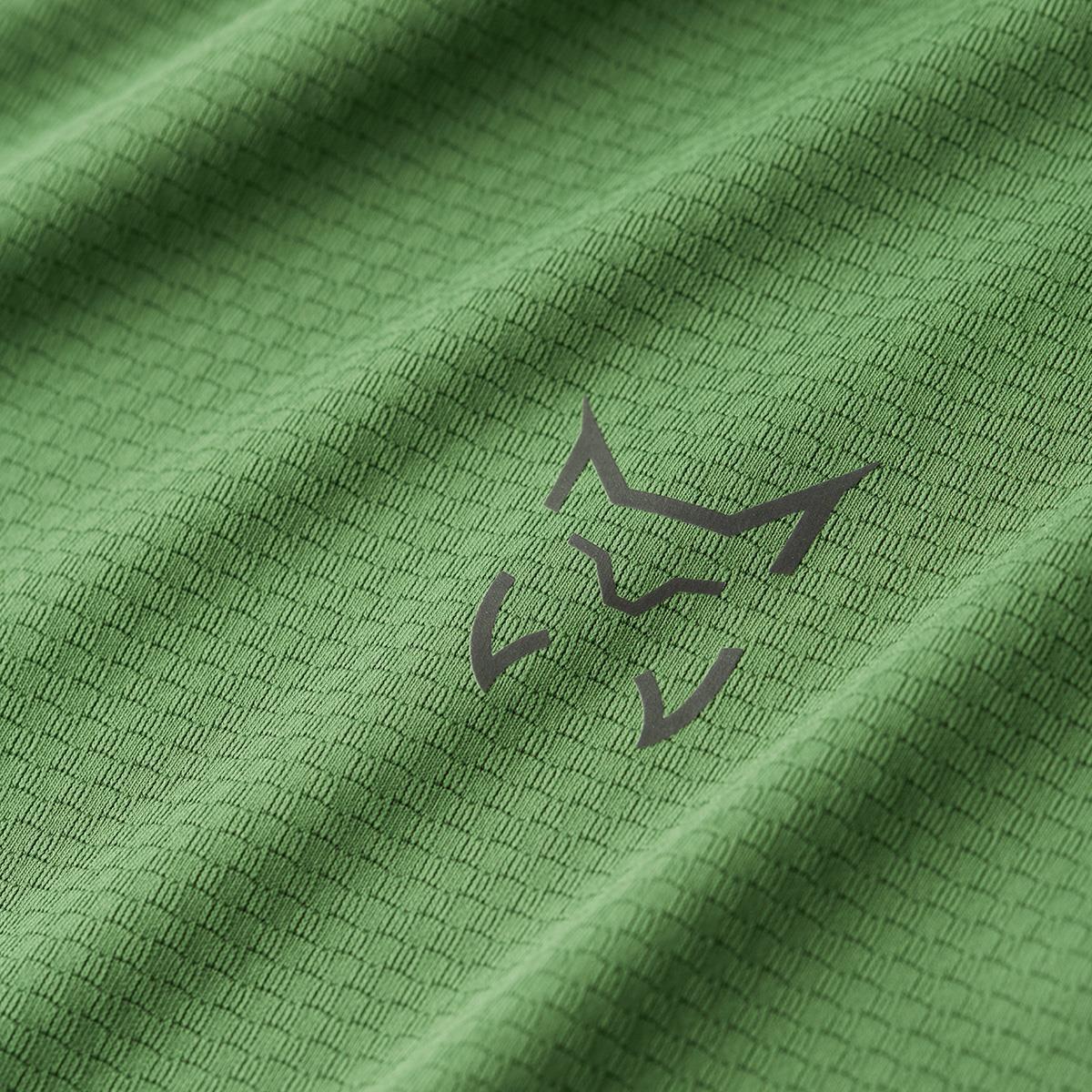 Camiseta de Manga Corta Senderismo de Montaña HOMBRE Altus TISMA VERDE 3/6