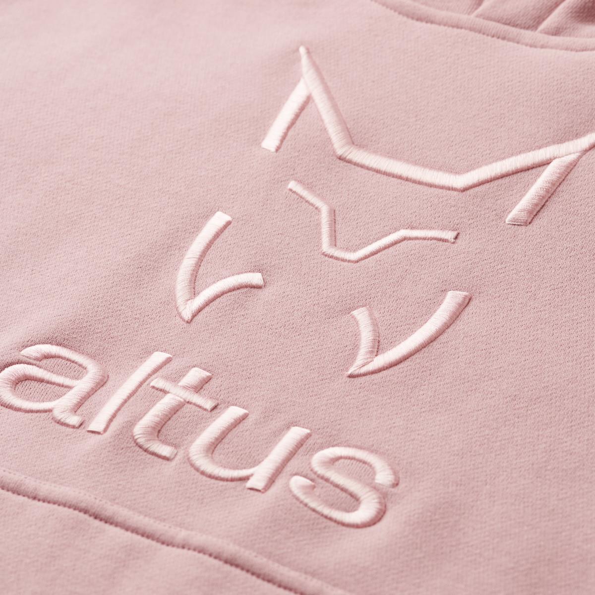 Sudadera Senderismo en la naturaleza Mujer ALTUS KARNAC W PINK Con capucha 3/5