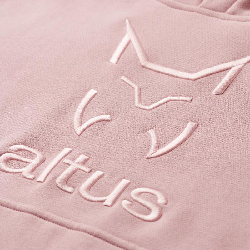 Sudadera Senderismo en la naturaleza Mujer ALTUS KARNAC W PINK Con capucha