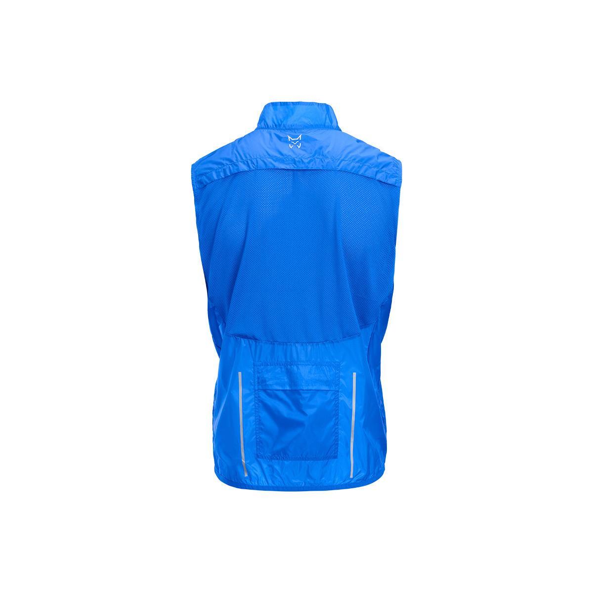 Chaleco para running Running Adulto ALTUS BIWA BLUE Chaleco cortavientos 2/4