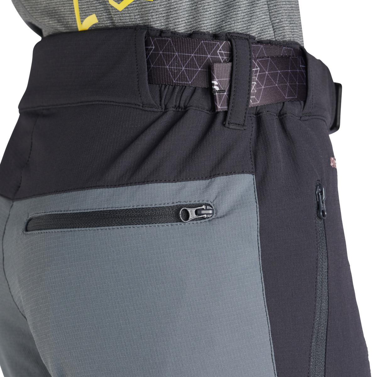 Pantalón Senderismo en la naturaleza Mujer ALTUS KRYPTON W H30 BLACK 3/5