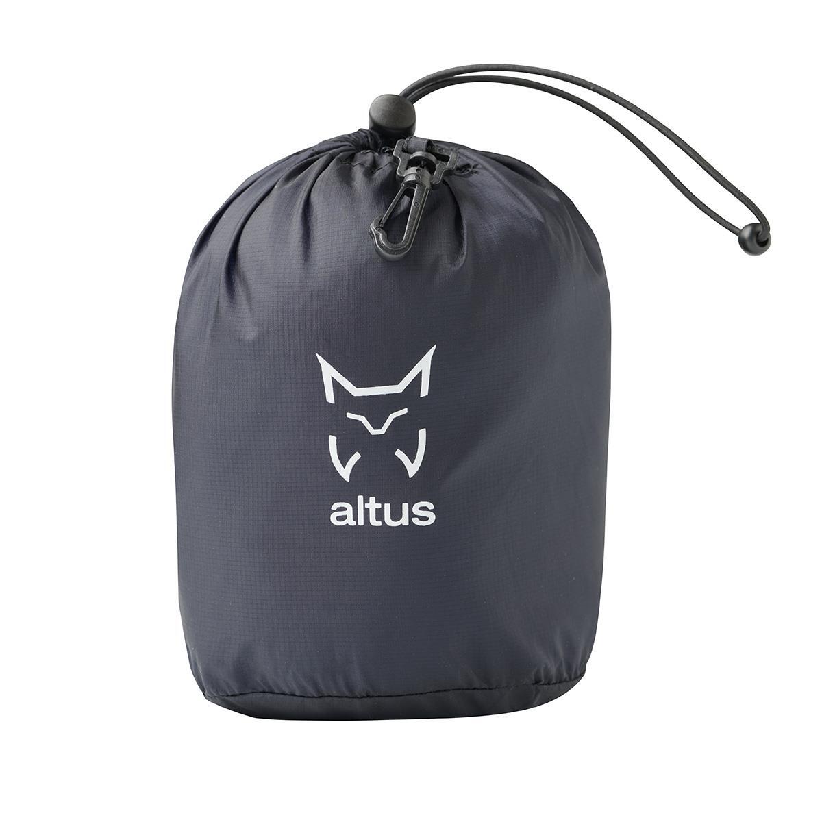Chaqueta Senderismo en la naturaleza Mujer ALTUS  RORAIMA BLACK  cortavientos 4/4