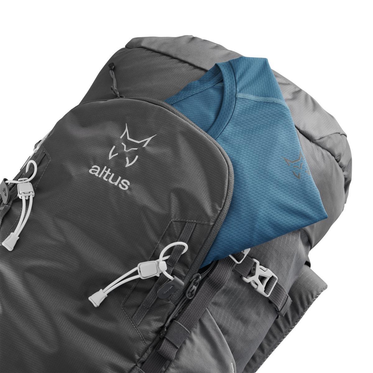Mochila Senderismo en montana Adulto ALTUS PIRINEOS 40 J30 GREY Decathlon