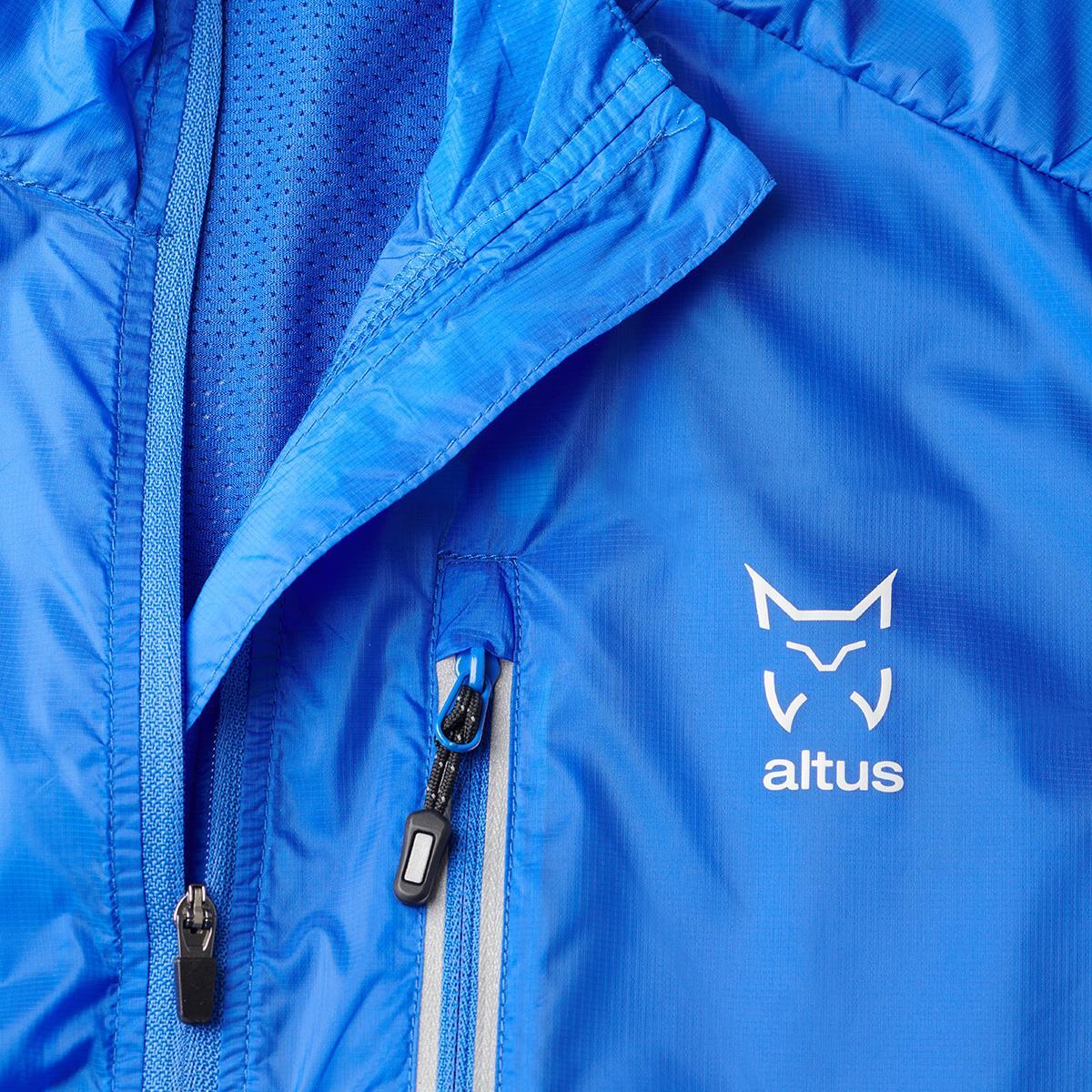 Chaleco para running Running Adulto ALTUS BIWA BLUE Chaleco cortavientos 3/4