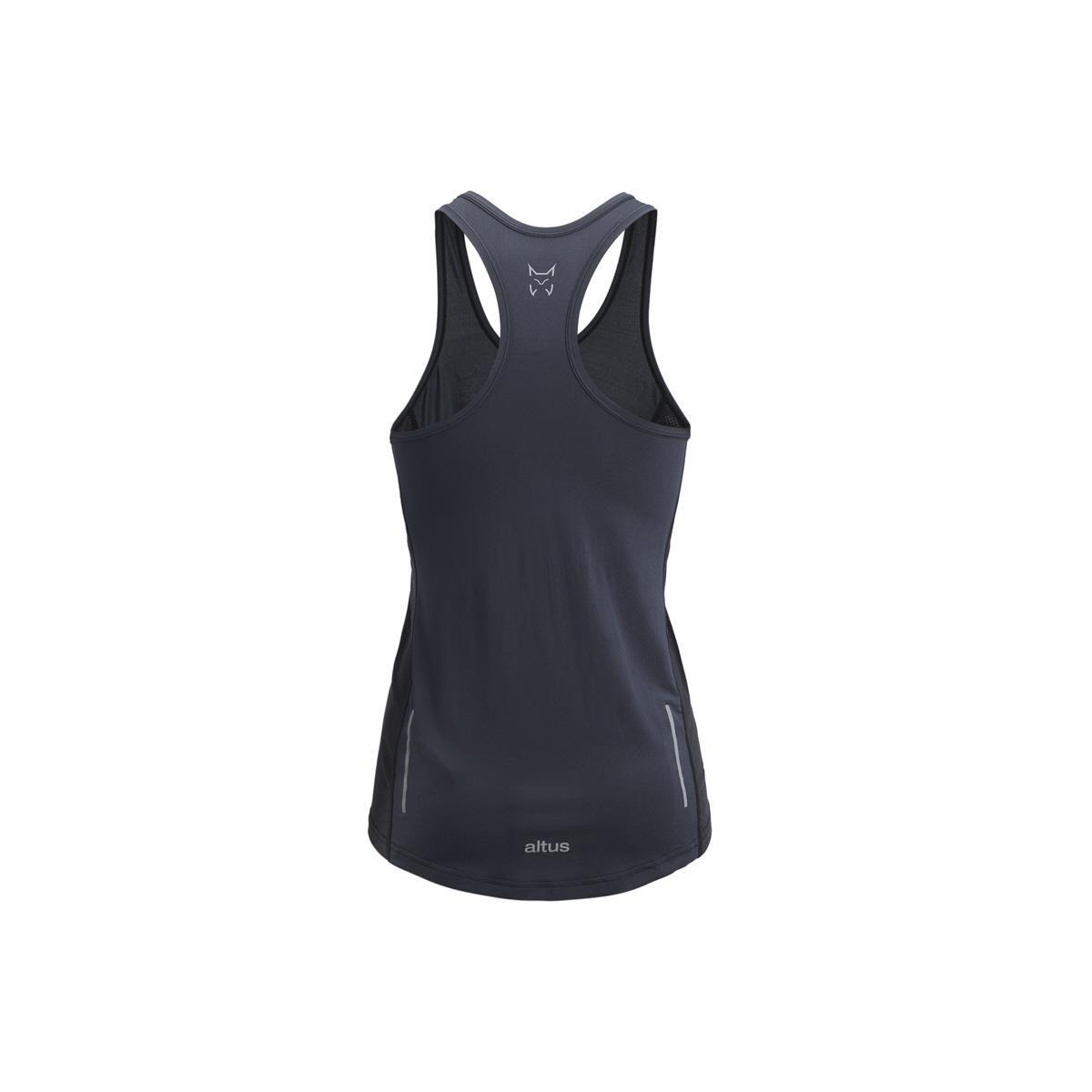 Camiseta sin mangas Senderismo en la naturaleza Mujer ALTUS TEPUI BLACK 2/4