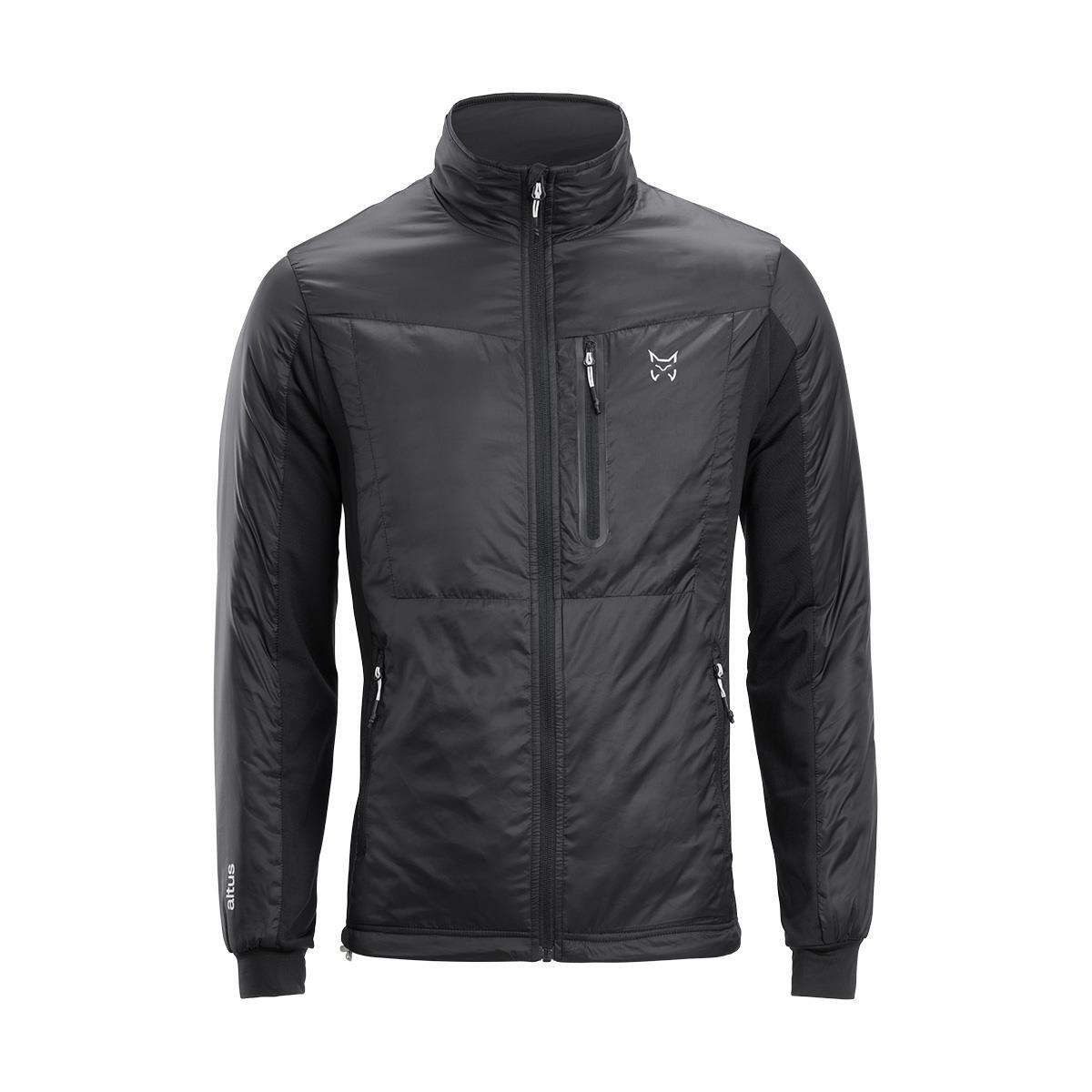 Chaqueta manga larga Senderismo en la naturaleza Hombre ALTUS GREDOS BLACK 1/4