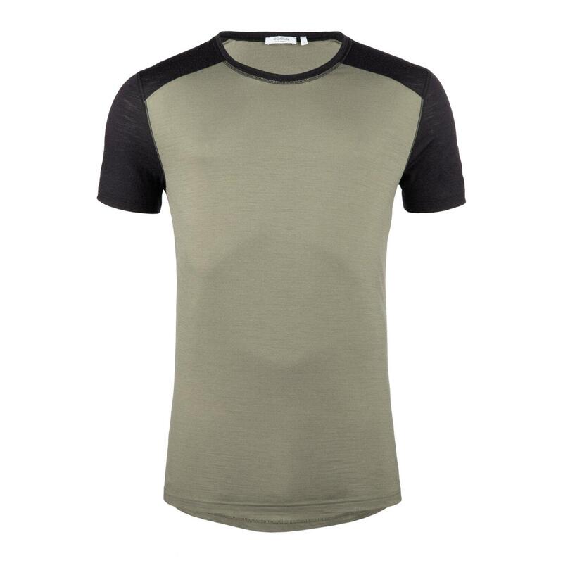 T-Shirt laine mérinos Homme 30-40°C