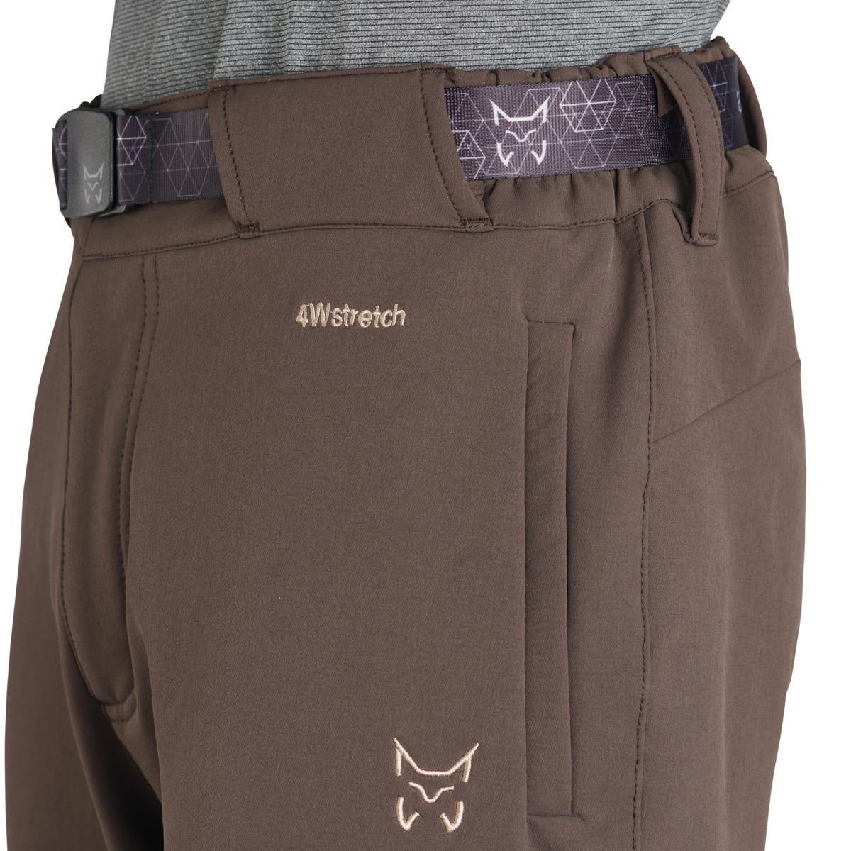 Pantalón Senderismo en la naturaleza Hombre ALTUS OLLOQUI WINTER MAN H30 BROWN 3/5
