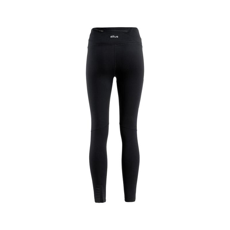 Leggings Trekking de montaña Adulto ALTUS NEILA BLACK Mallas largas compresivas