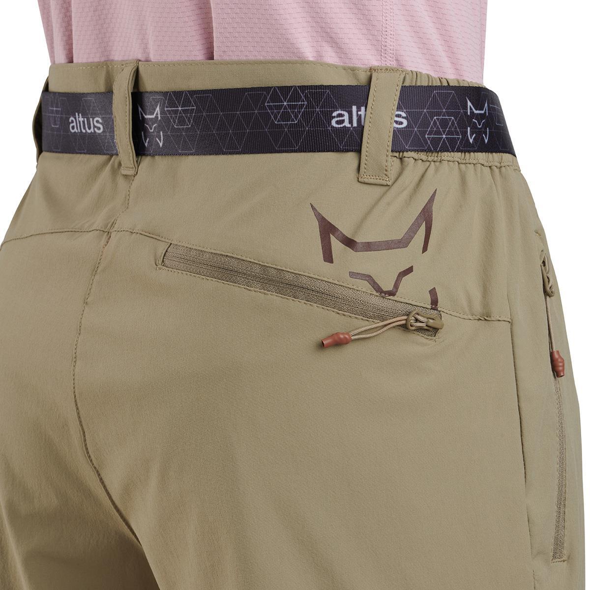 Pantalones cortos Senderismo en la naturaleza Mujer ALTUS KAURI BEIGE 4/5