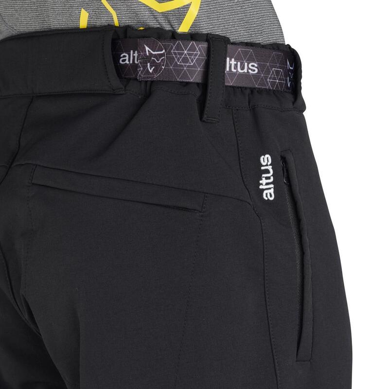 Pantalón Senderismo en la naturaleza Hombre ALTUS OLLOQUI WINTER MAN H30 BLACK