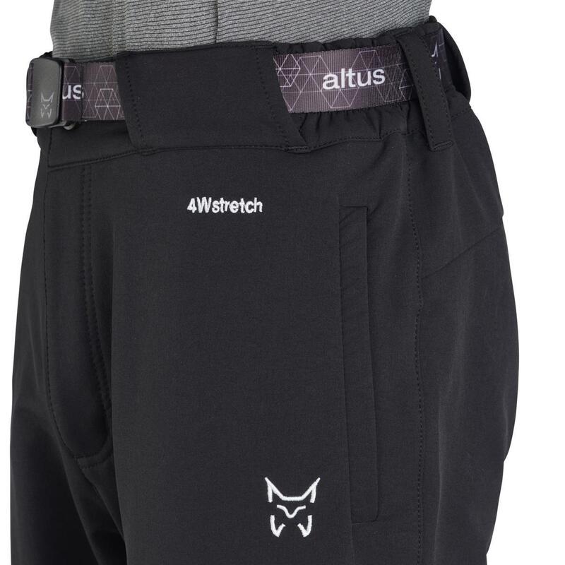 Pantalón Senderismo en la naturaleza Hombre ALTUS OLLOQUI WINTER MAN H30 BLACK