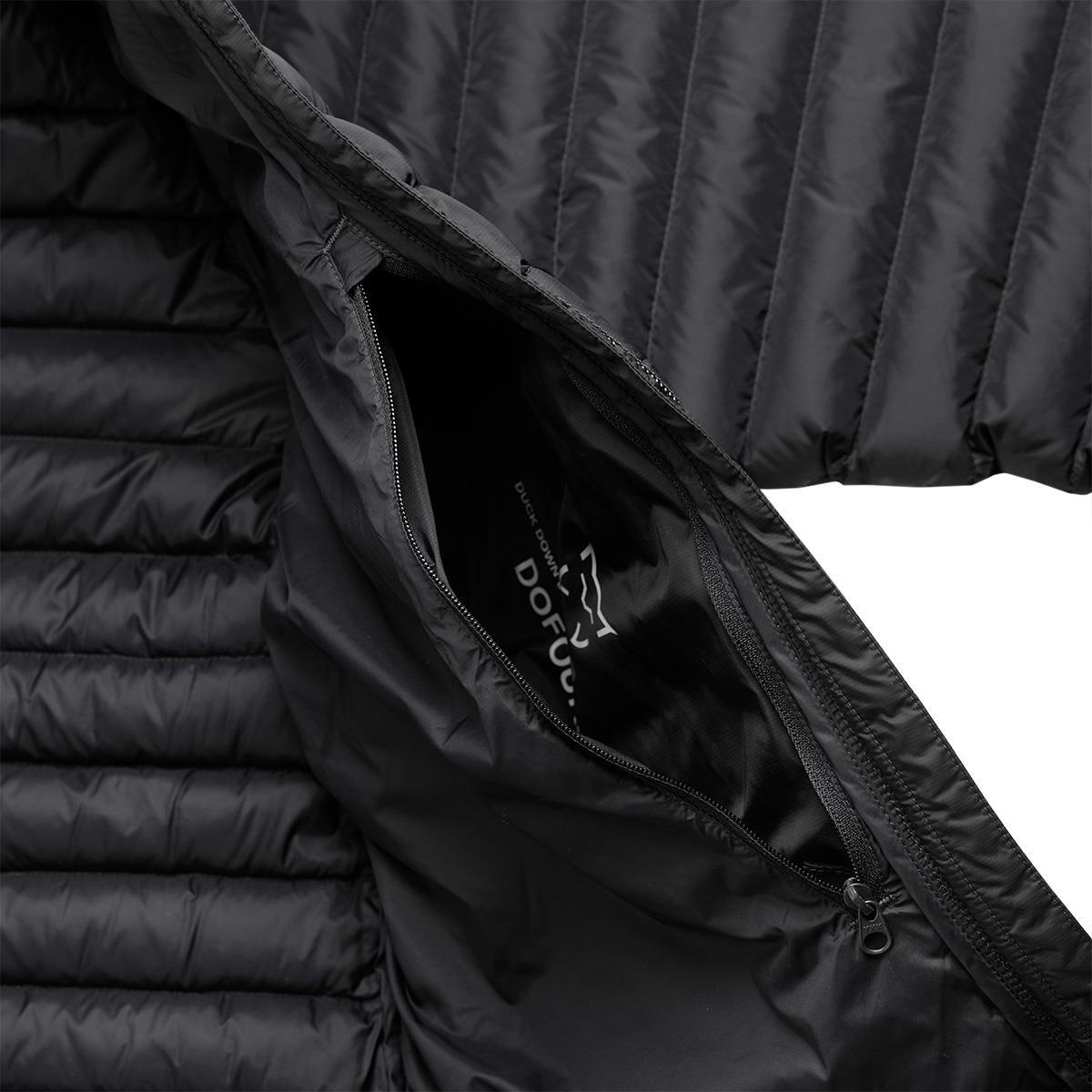 Chaqueta Senderismo en la naturaleza Mujer ALTUS DOFOUR W BLACK ligera 5/6