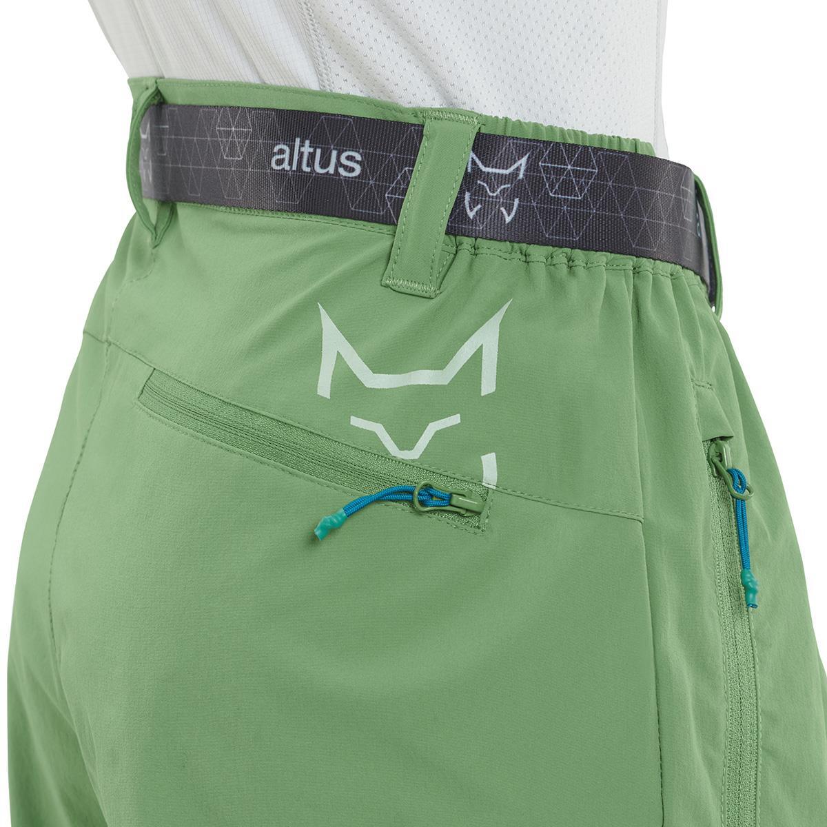 Pantalones cortos Senderismo en la naturaleza Mujer ALTUS KAURI GREEN 4/6
