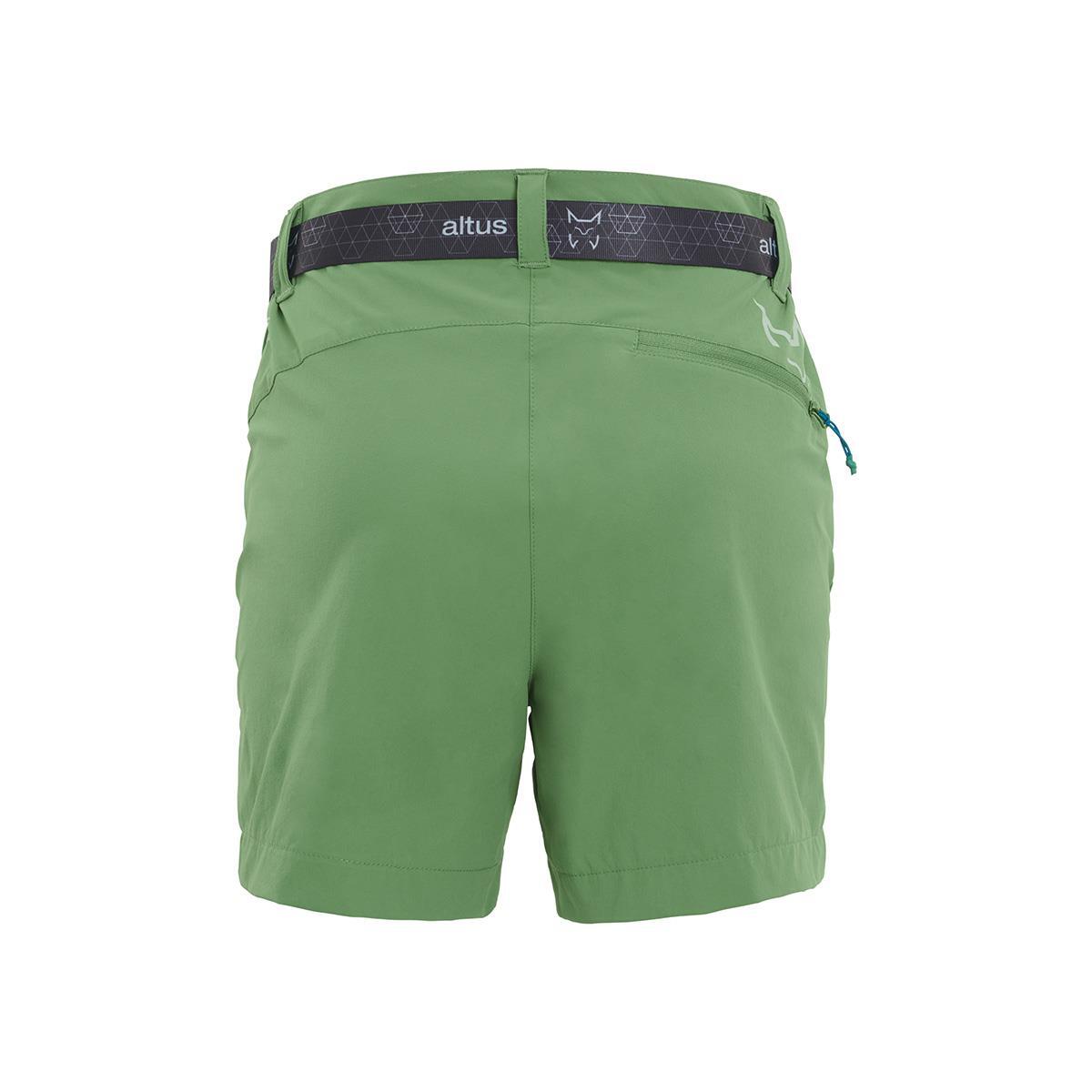 Pantalones cortos Senderismo en la naturaleza Mujer ALTUS KAURI GREEN 2/6