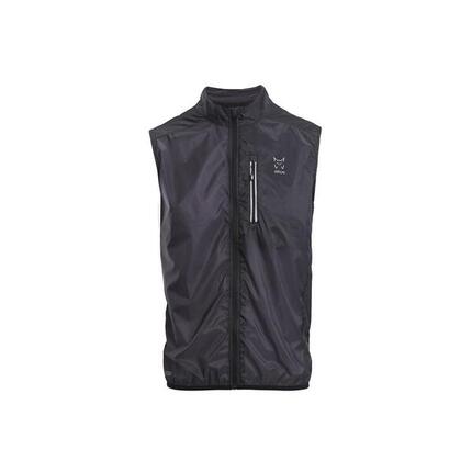 Chaleco para running Running Adulto ALTUS BIWA BLACK Chaleco cortavientos