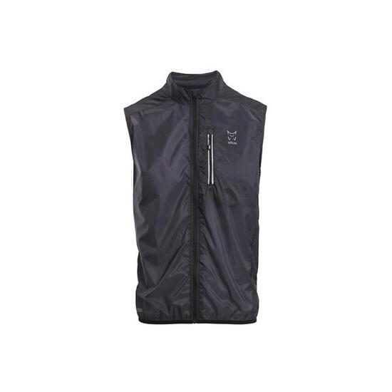 Chaleco para running Running Adulto ALTUS BIWA BLACK Chaleco cortavientos
