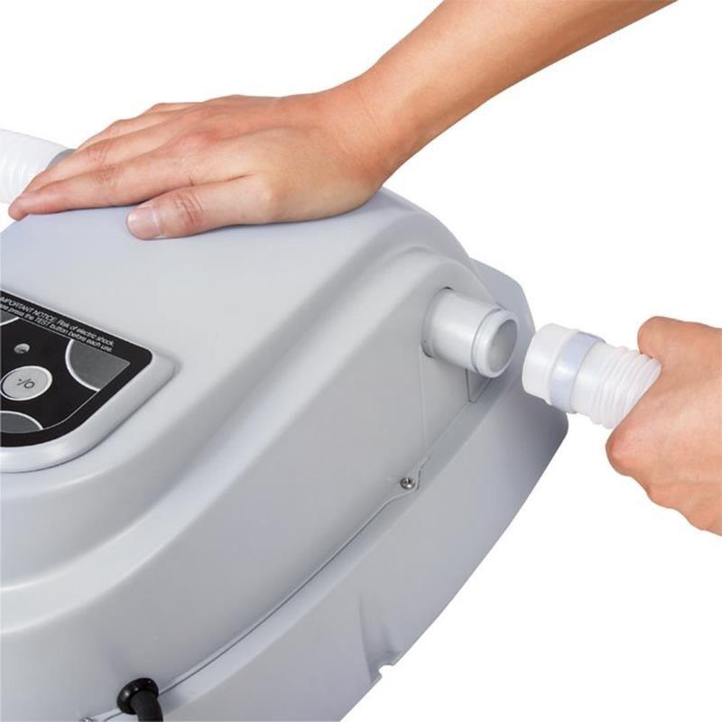 Chauffage piscine natation - Flowclear gris 7/7