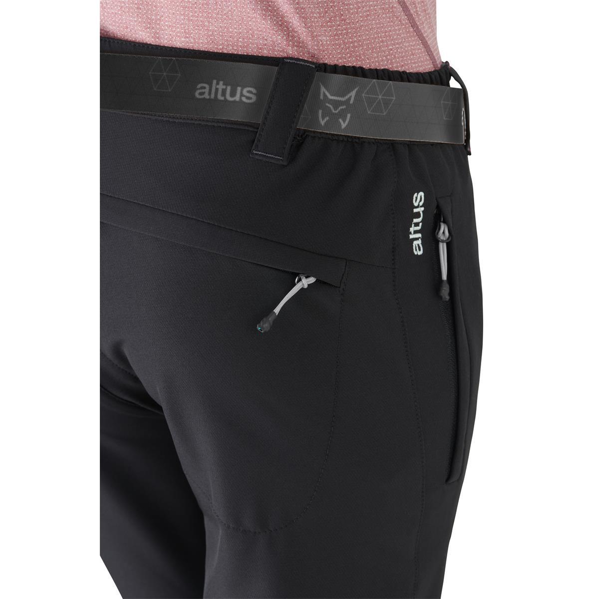 Pantalón Senderismo en la naturaleza Mujer ALTUS OLLOQUI WOMAN G30 BLACK 4/4