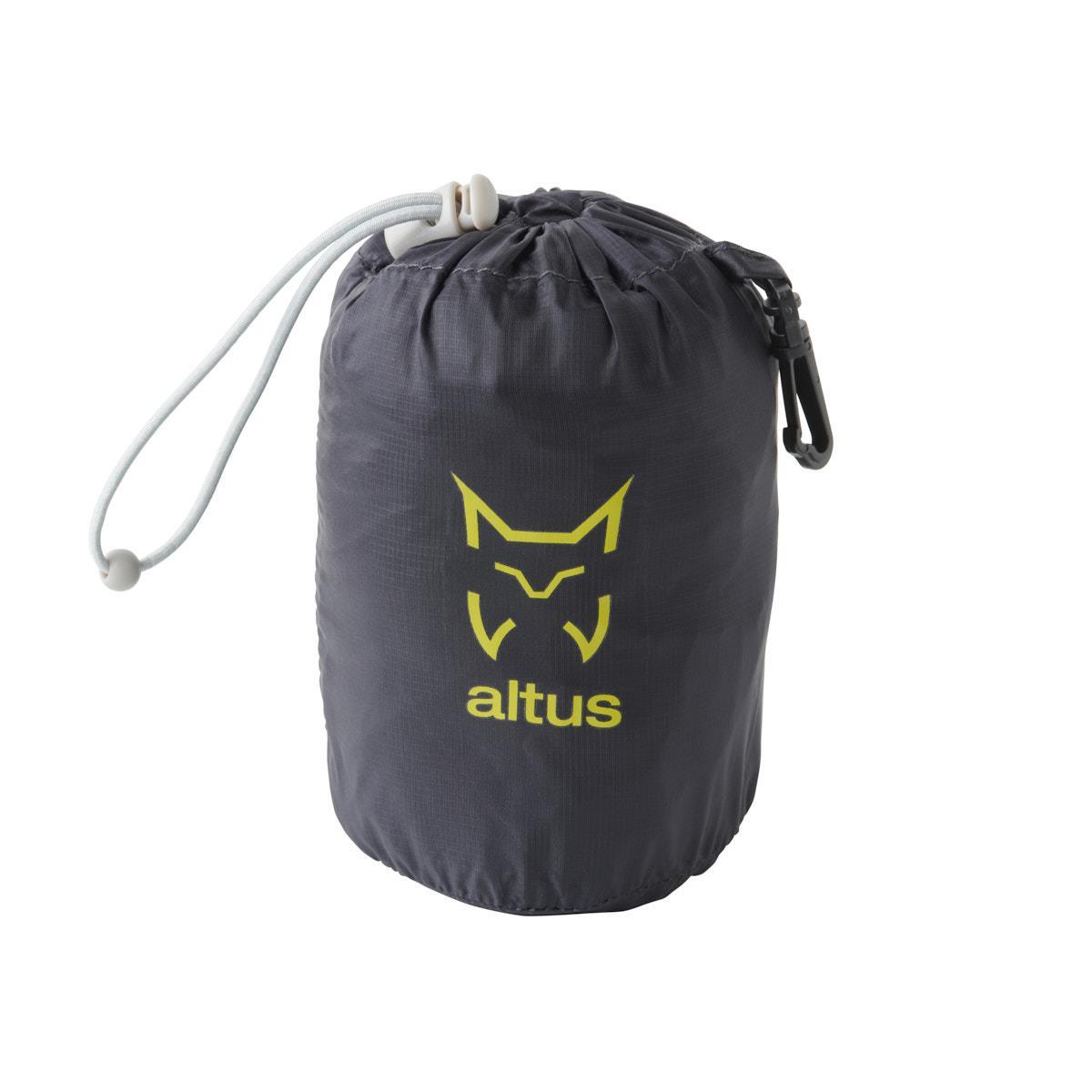 Chaqueta Senderismo en la naturaleza Hombre ALTUS  RORAIMA BLACK cortavientos 4/5