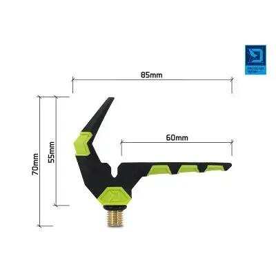 Reggicanna feeder SIXTO REAXE Front 3/4