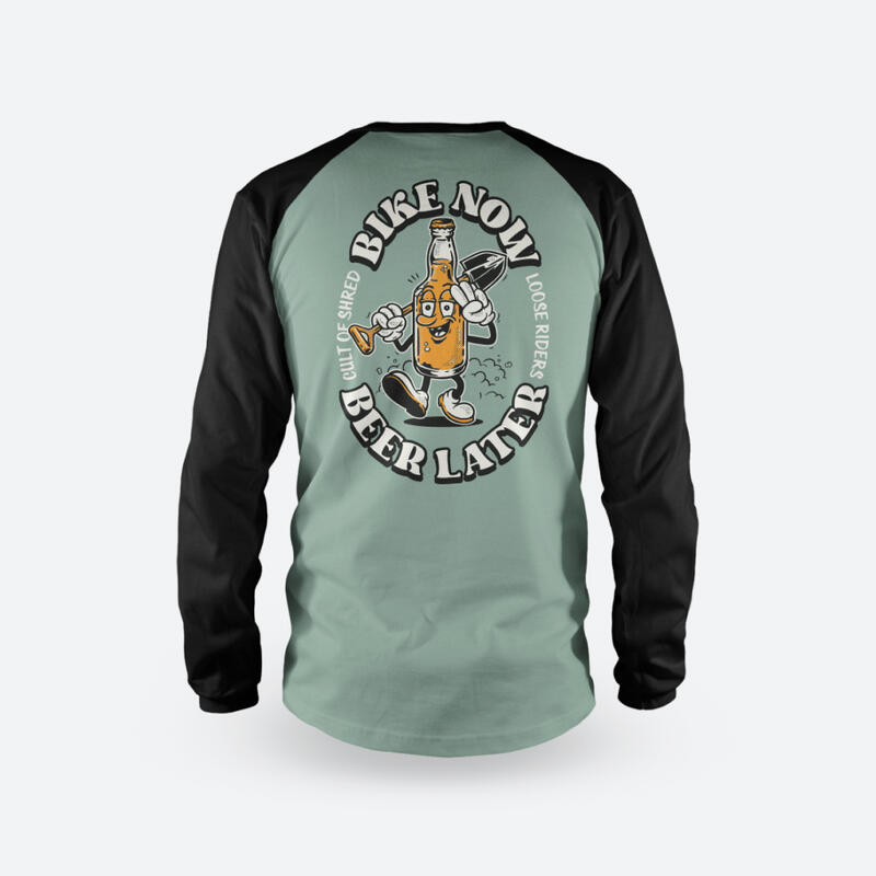 Bike Now Mint Raglan