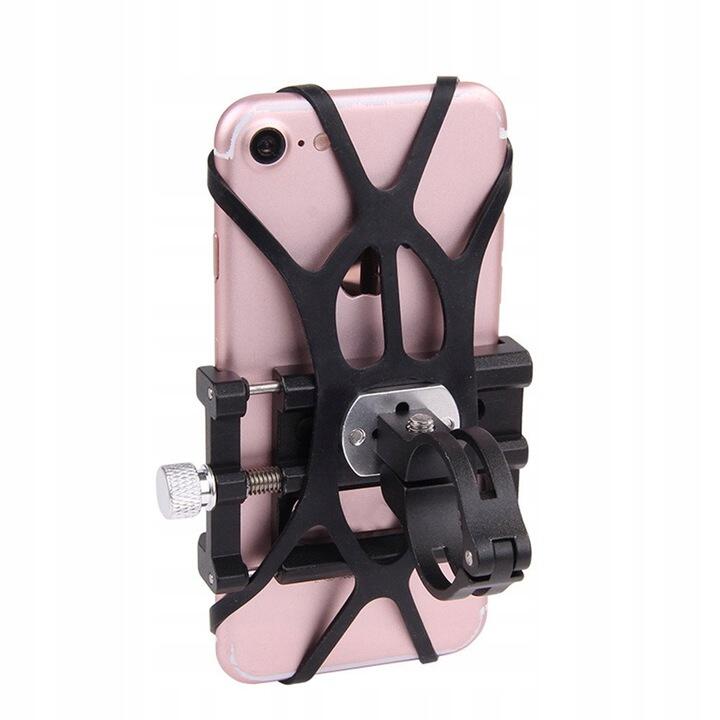 Aluminiowy uchwyt na telefon, GUB-85 + guma 2/3