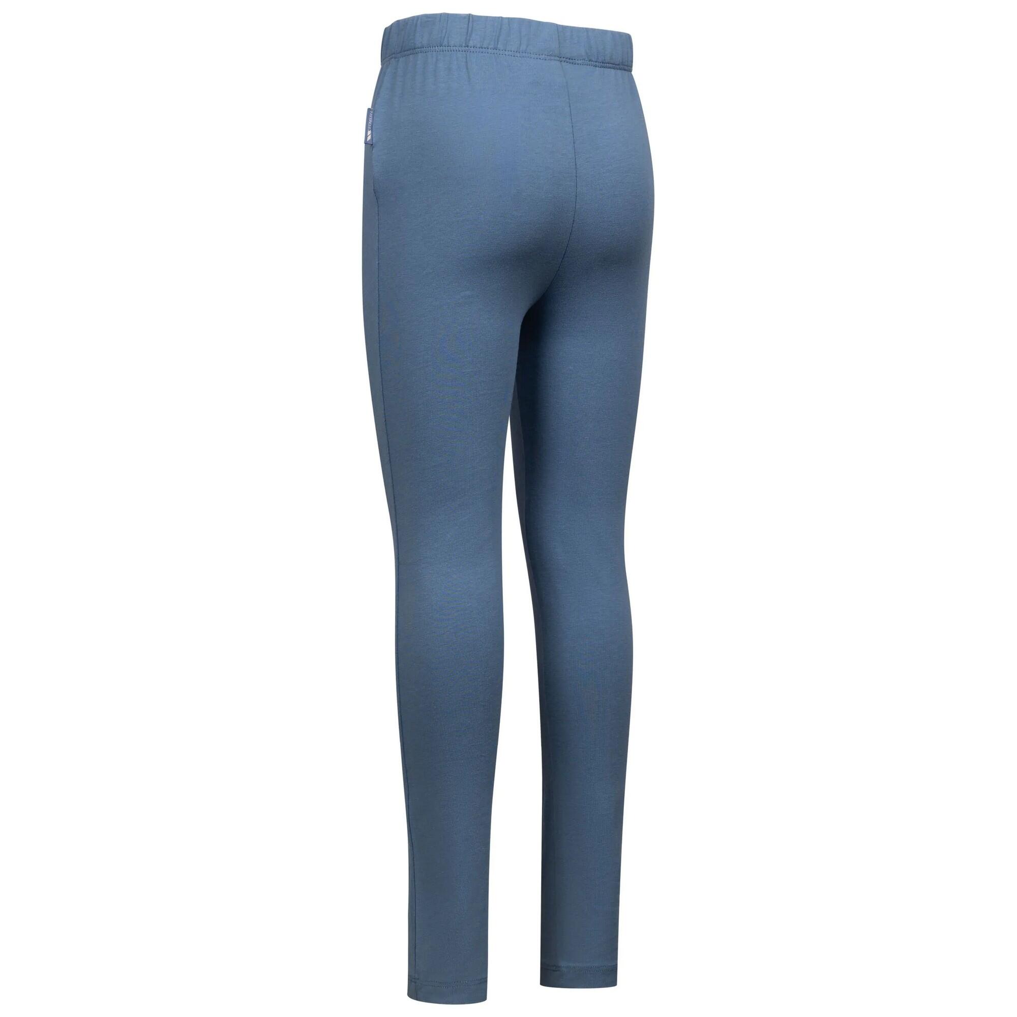 MARCH Leggings per bambina (blu denim)