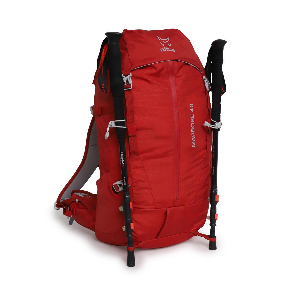 Mochilas Unissex - ALTUS Marbore 40 - Red 7/7