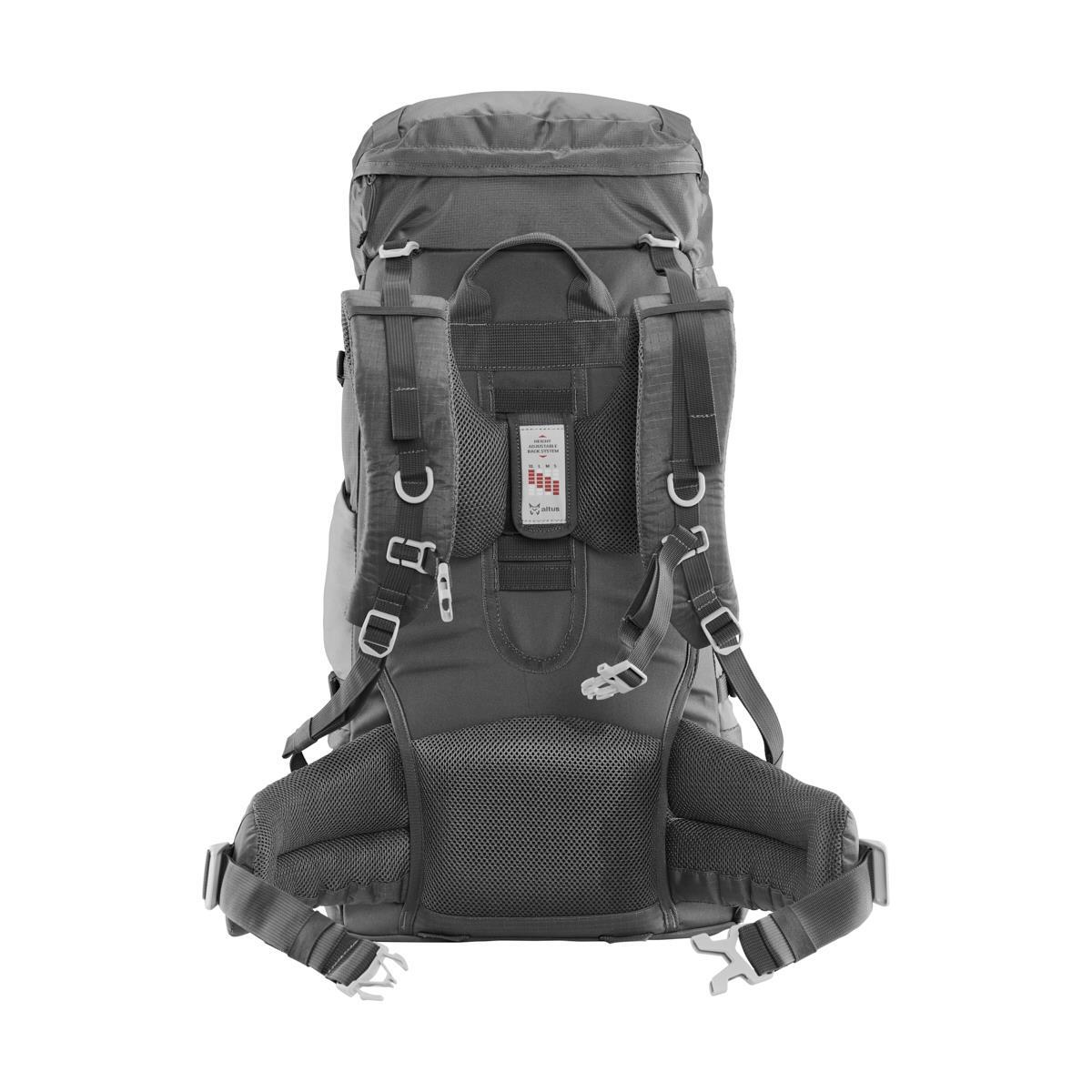 Mochila Senderismo en montaña Adulto  ALTUS PIRINEOS 50 J30 GREY 4/6