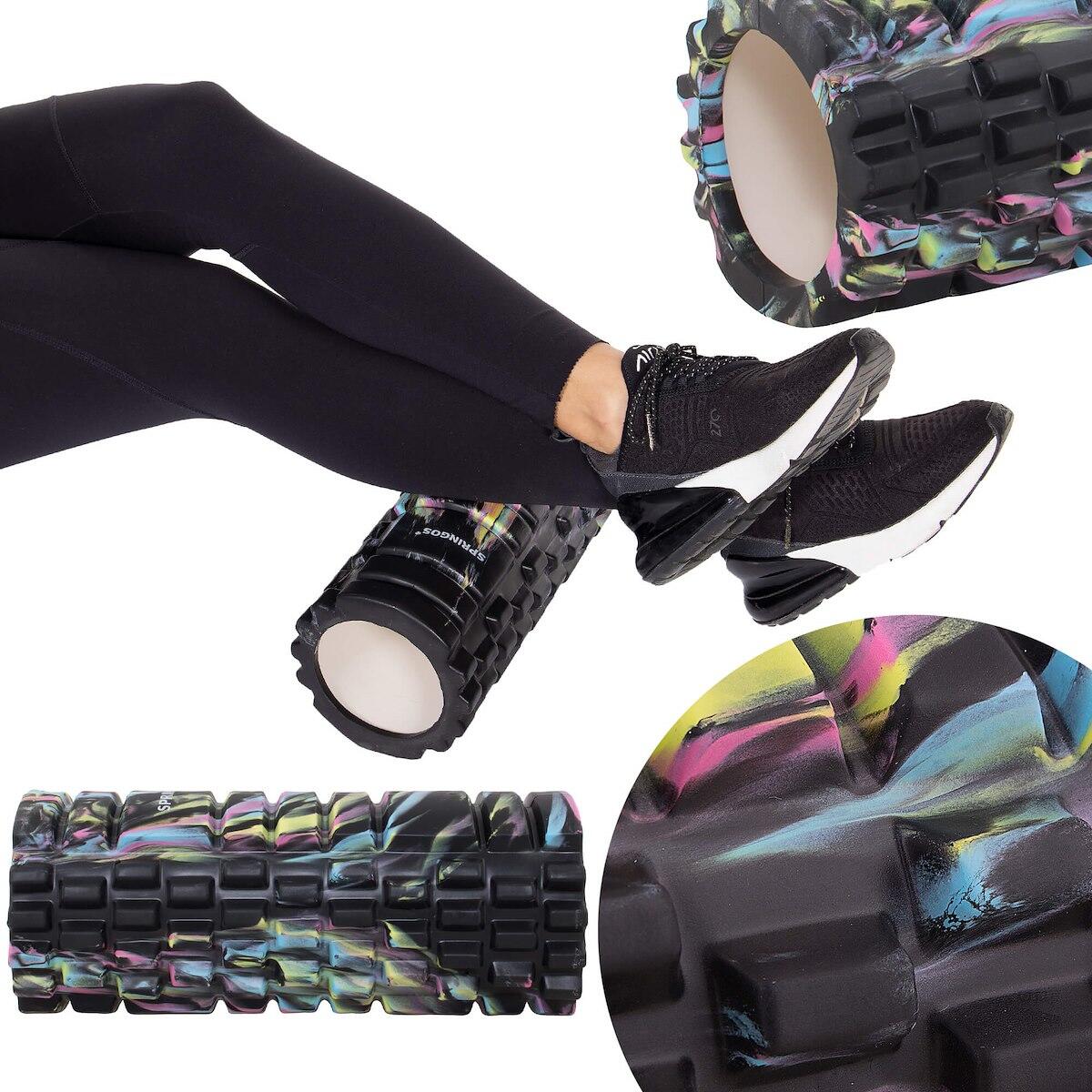 Roller do masażu Springos 33 cm z wypustkami