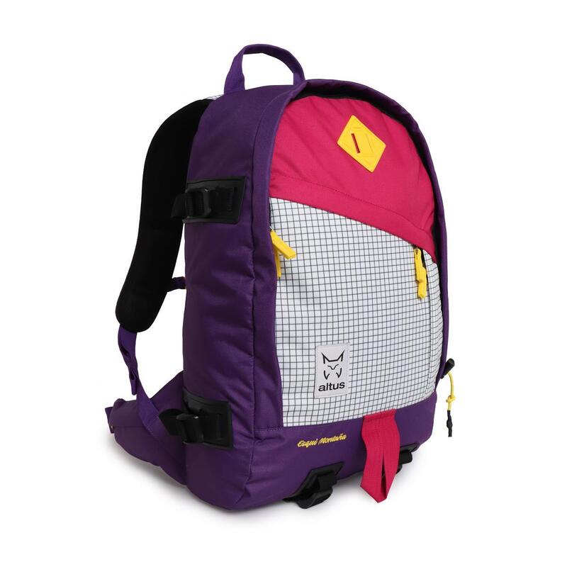 Mochila Senderismo en montaña Adulto ALTUS ESQUI MONTAÑA Z80 PURPLE