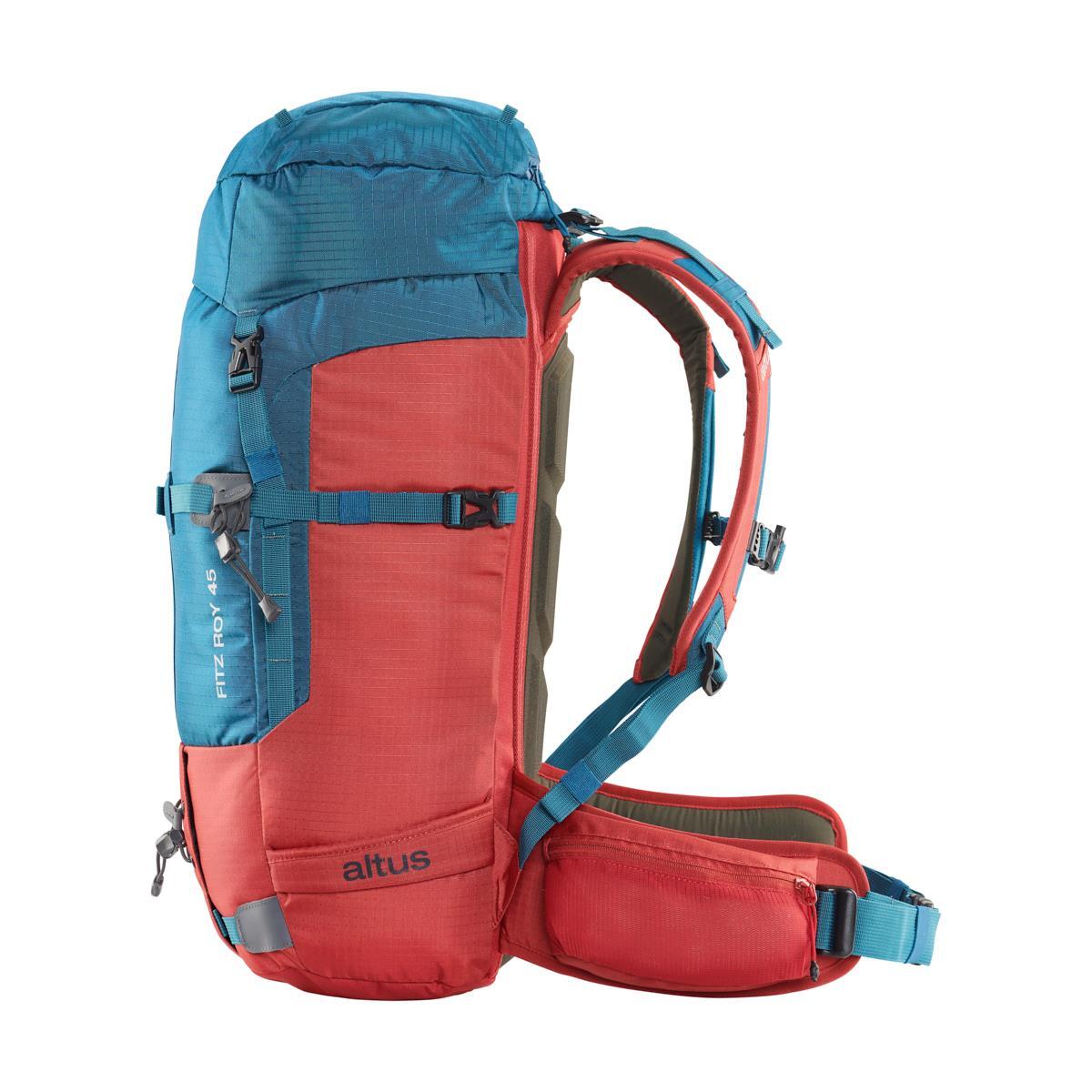 Mochila Senderismo en montana Adulto ALTUS FITZ ROY 45 J30 BLUE Decathlon