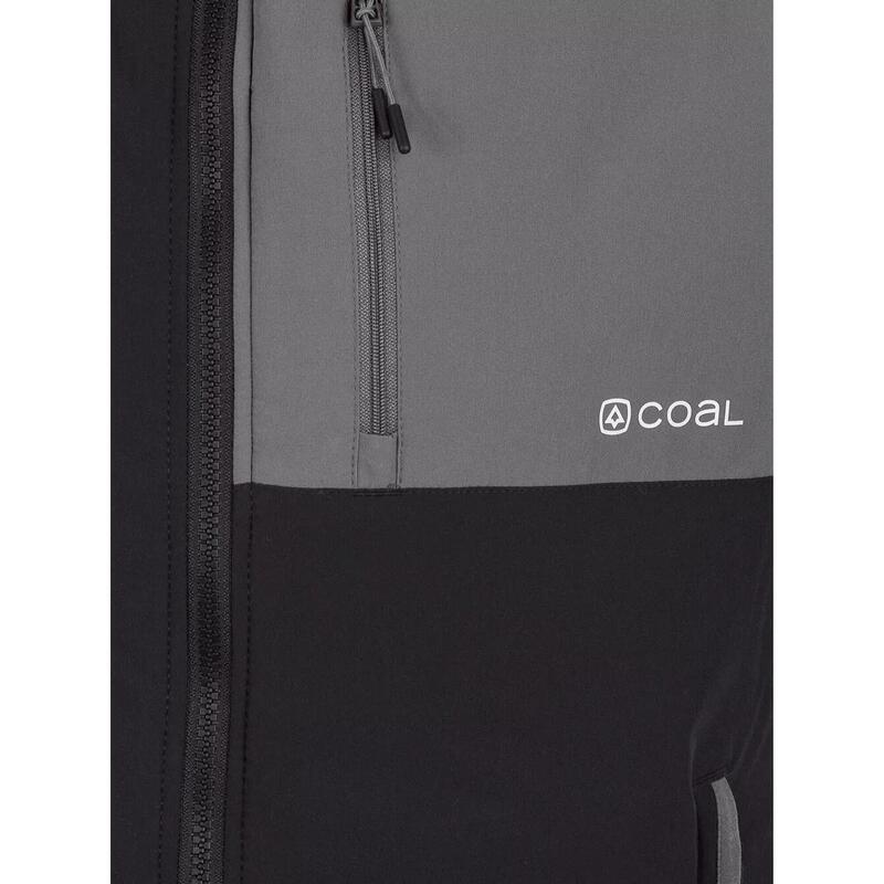 Jachetă COAL Borah Anthracite Castle Rock Black