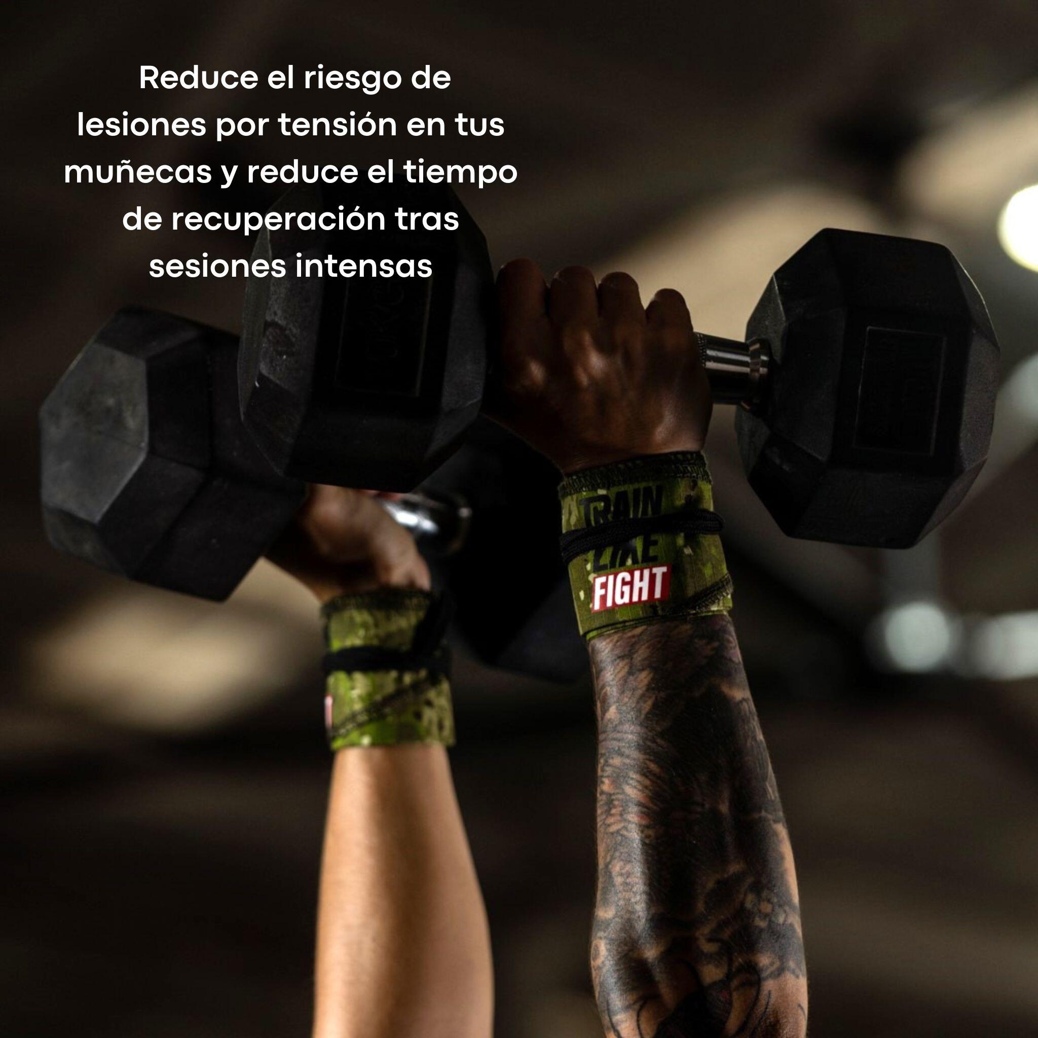 Proteção de Pulso H.D. RipStop  Pulseiras Trainlikefight Verde 3/4