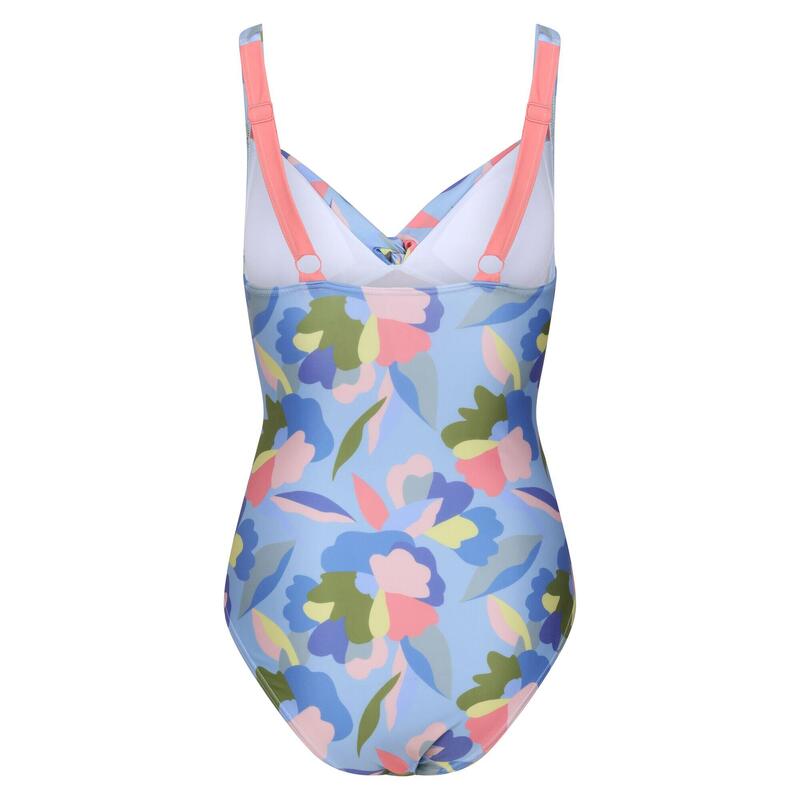 Maillot de bain 1 pièce SAKARI Femme (Bleu / Vert / Jaune)