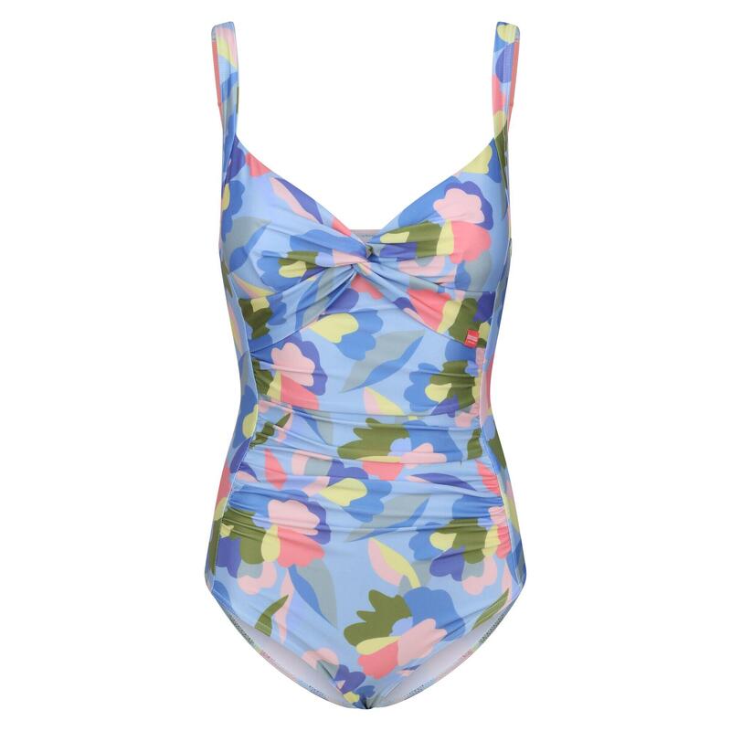 Maillot de bain 1 pièce SAKARI Femme (Bleu / Vert / Jaune)