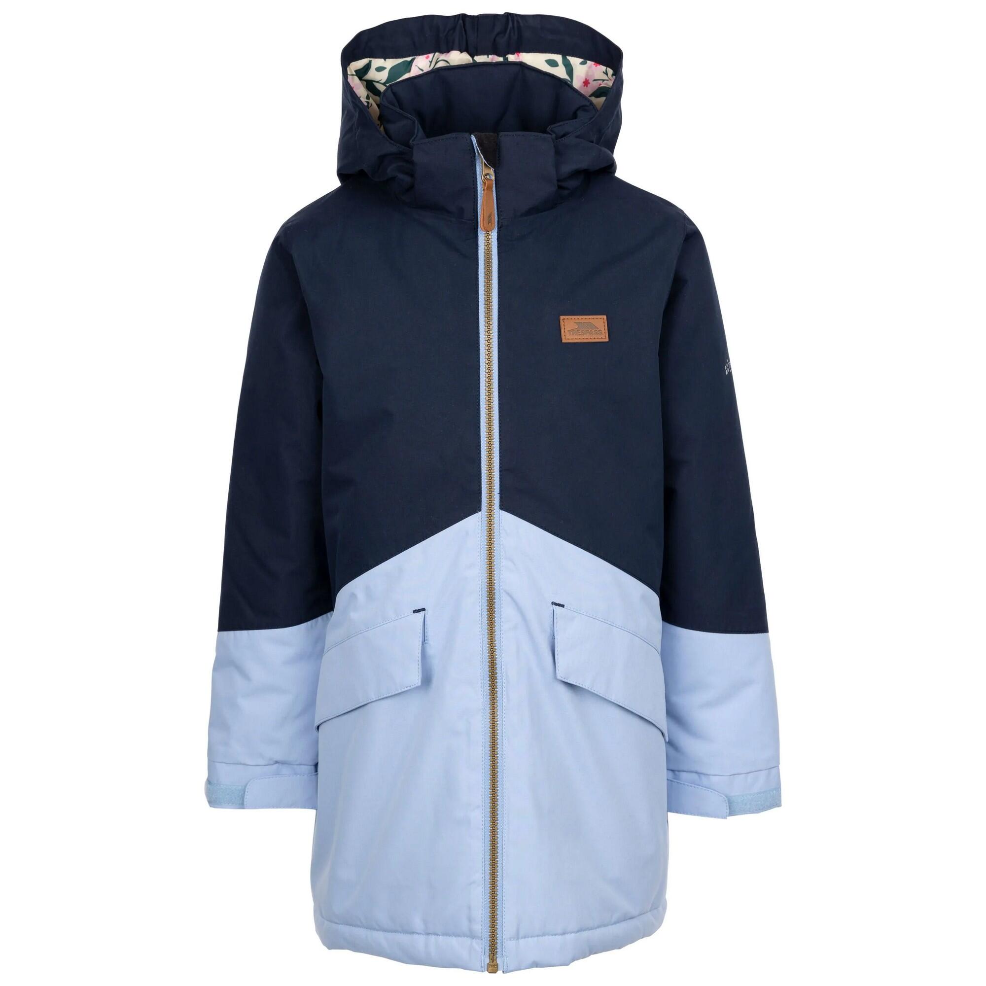 Trespass - Imperméable Oleta Enfant (bleu Bleuet) - Veste - Bleu - 10 À 12 Ans - Decathlon