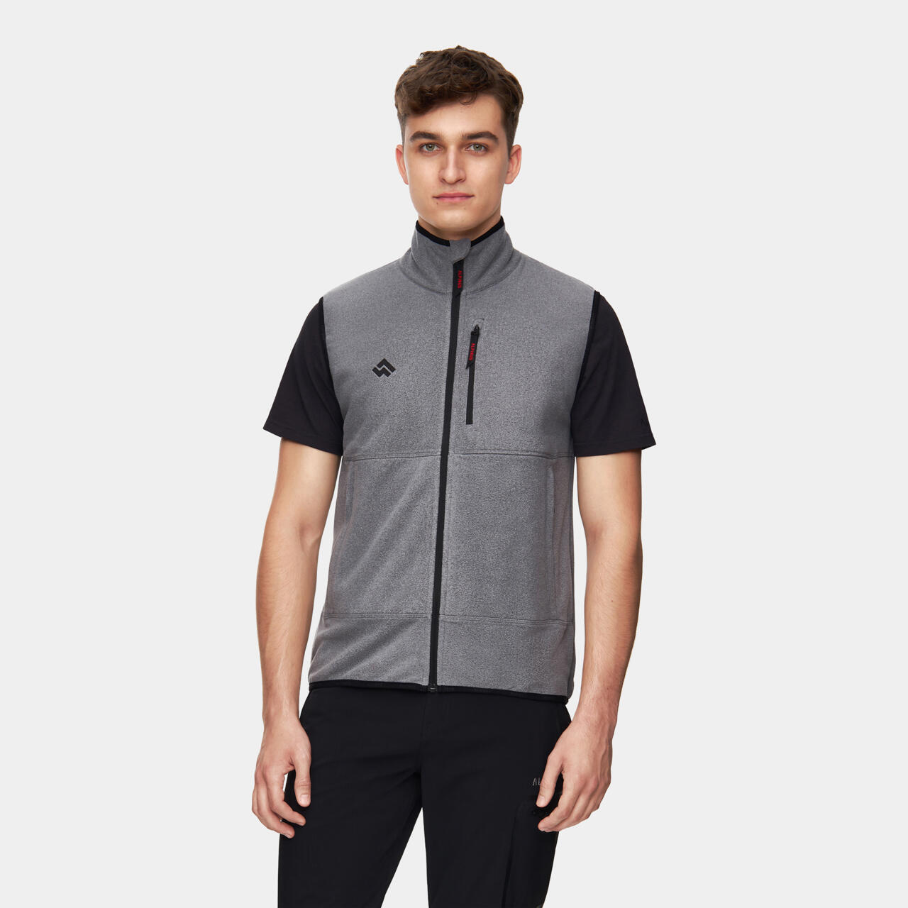 Alpinus - Gilet Polaire De Randonnée Alpinus Voio - Homme - Polaire - Gris - 48 Xl - Decathlon