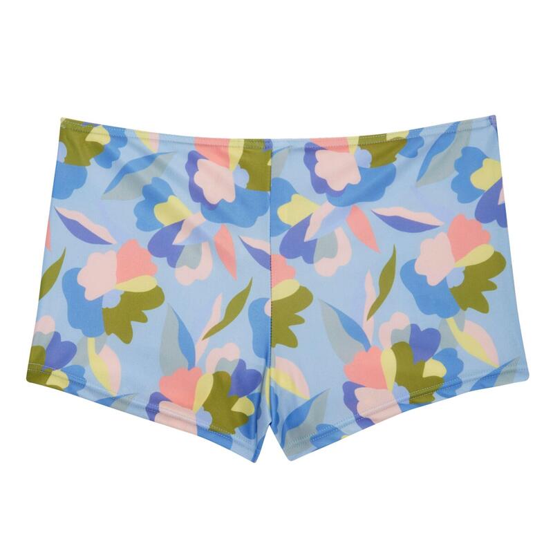 Dames Aceana Bloemen Bikinibroekje (Blauw)