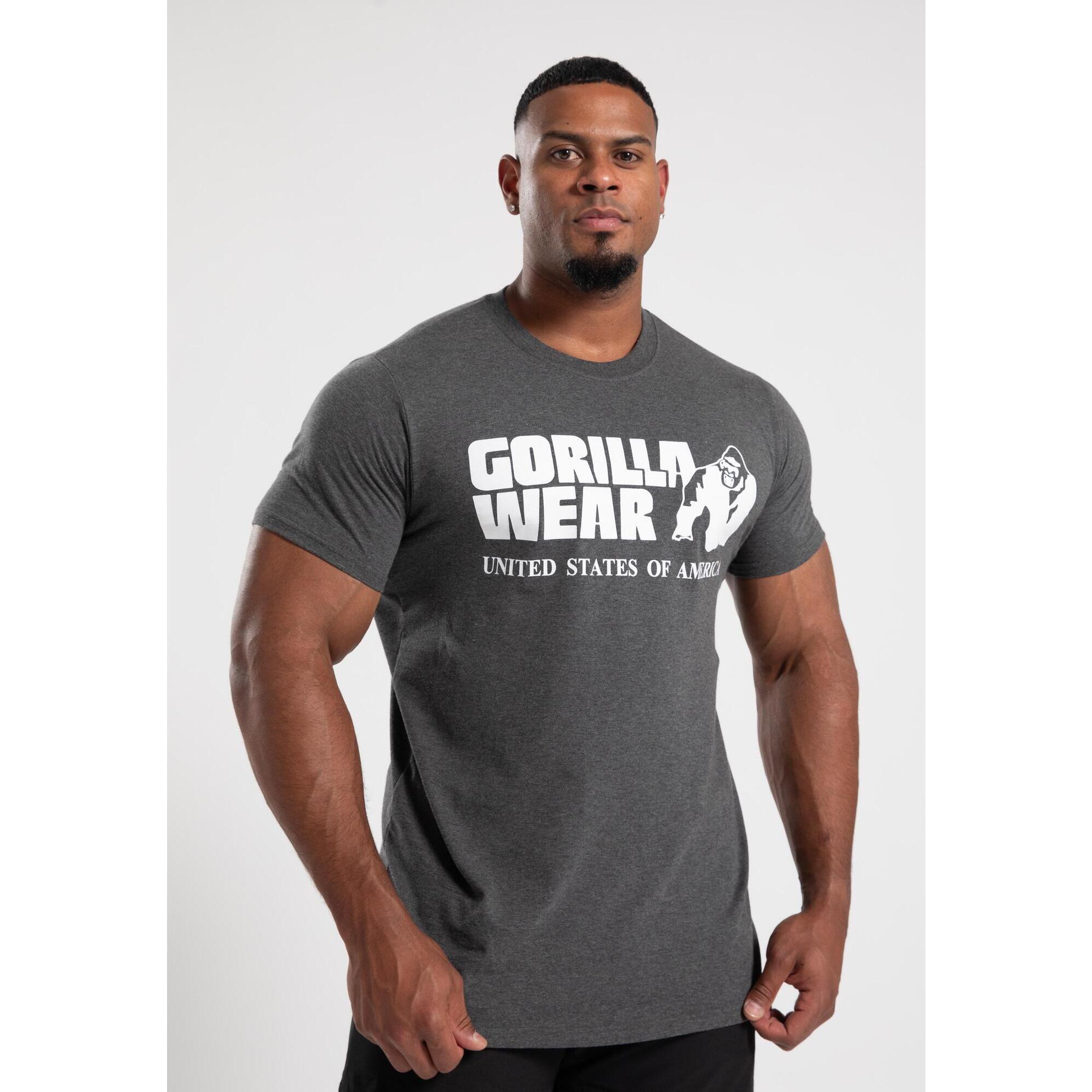 Gorilla Wear - Classic T-shirt - Dark Grau - T-shirt Manches Courtes - Gris - 58 4xl - Decathlon