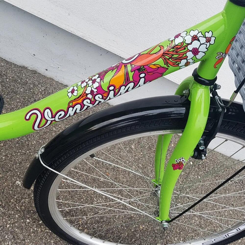 Explorer Diamante olajzöld női városi kerékpár 4/5