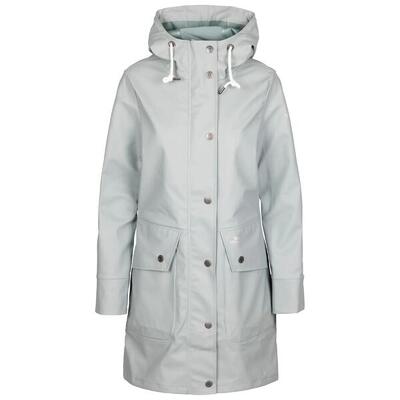Giacca Impermeabile Donna Trespass Payko Nebbia Verde Acqua
