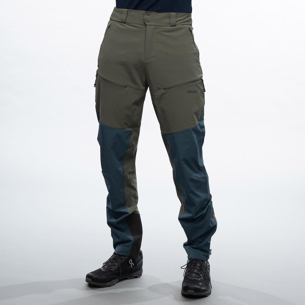 Bergans of Norway Rabot V2 Softshell-Hose - Grüner Schlamm/Orion 5/7