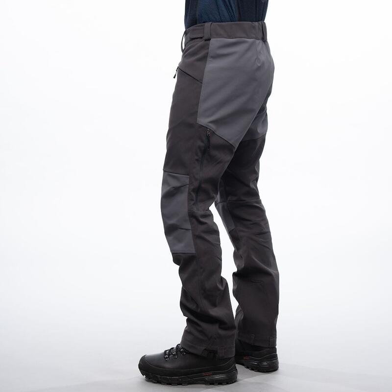 Bergans of Norway Fjorda Trekking Hybrid Pants - Solid Charcoal/Solid Dark Grey