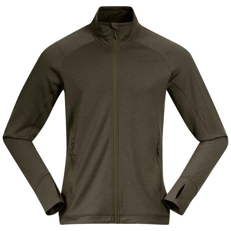 Bergans of Norway Ulstein Wool Jacket - Men - Dark Green Mud