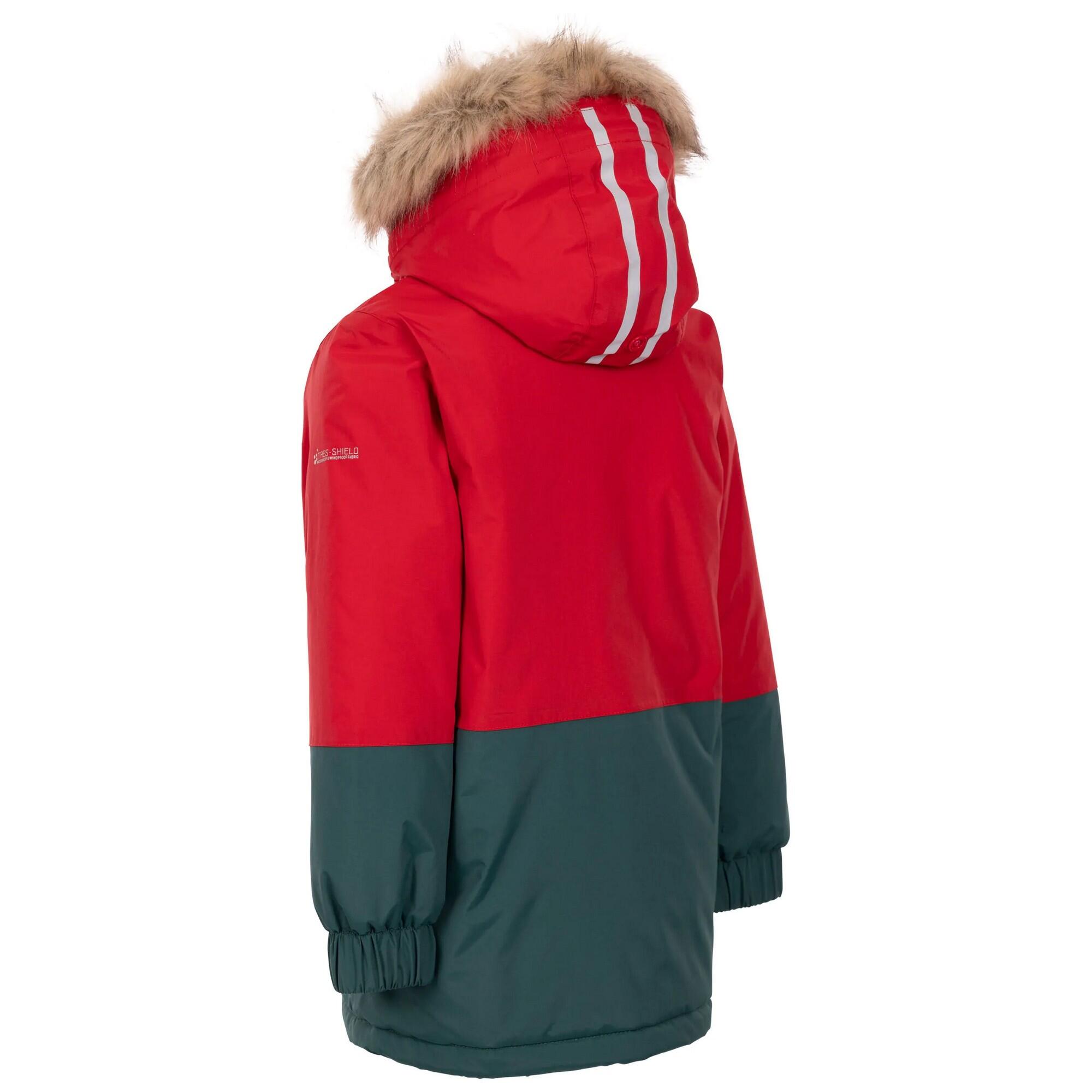 Childrens/Kids Laytone Raincoat (Red) 2/3