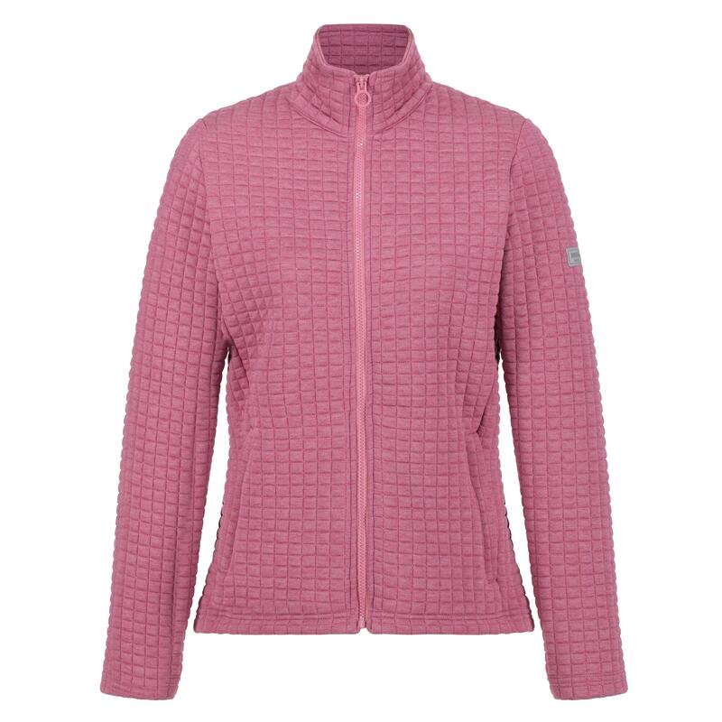 Dames Sakina Fleece Jas (Heather Rose)